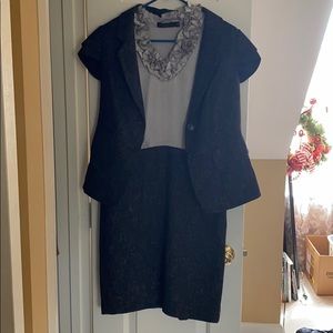 The Limited short sleeve suit with jacket